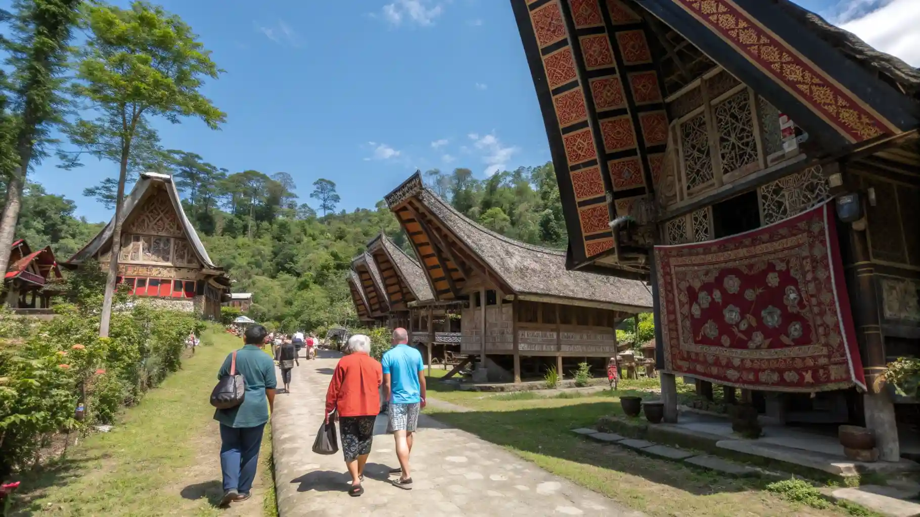 guided tour Toraja village