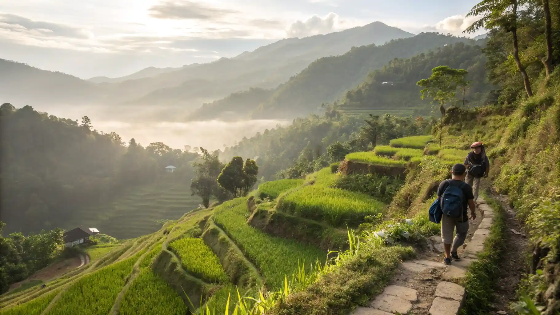 view from the Toraja tour